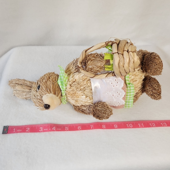 Hobby Lobby Textured Brown Easter Bunny Natural Decor - Picture 3 of 11